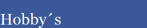 Hobbys